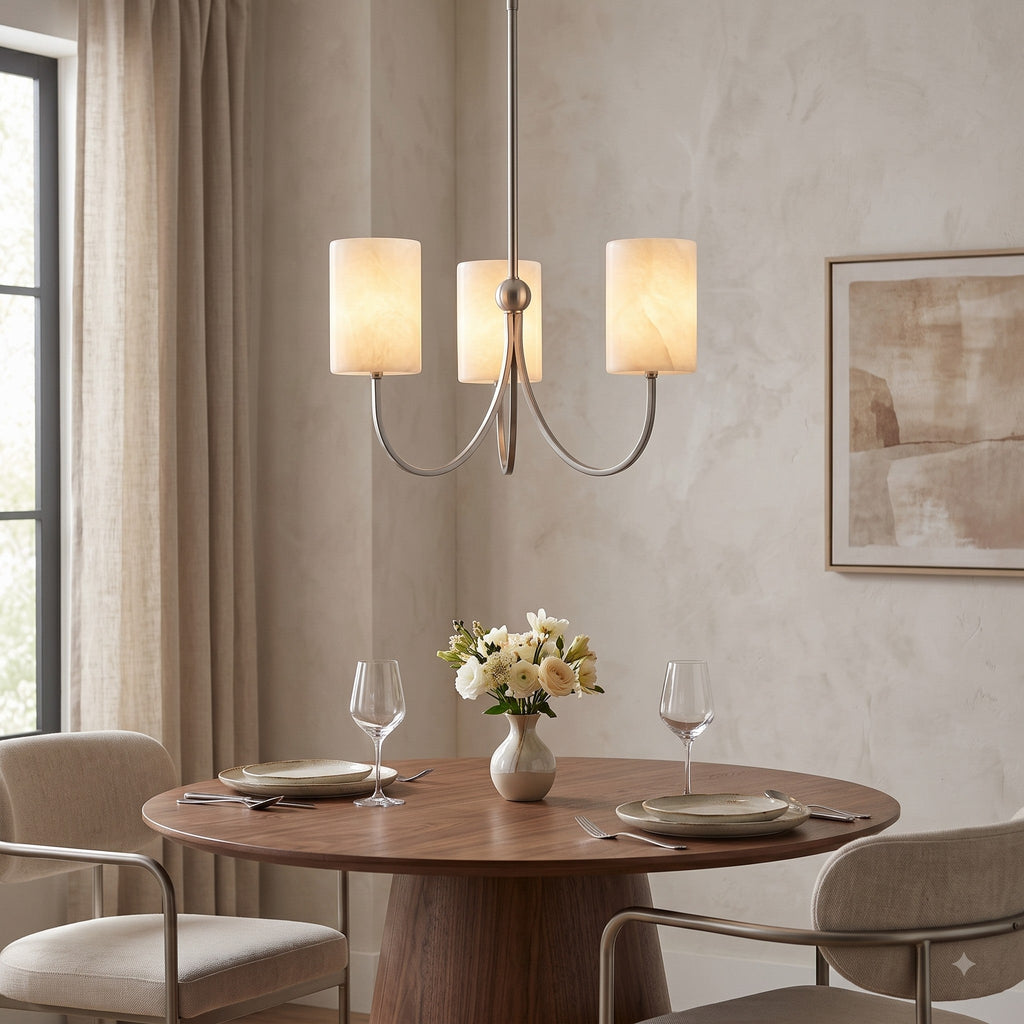 Radilum Velmora Alabaster Chandelier