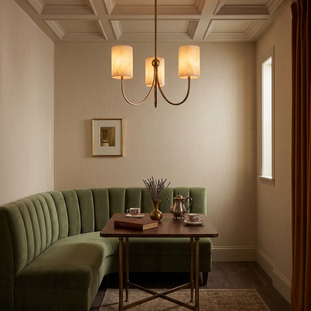 Radilum Velmora Alabaster Chandelier