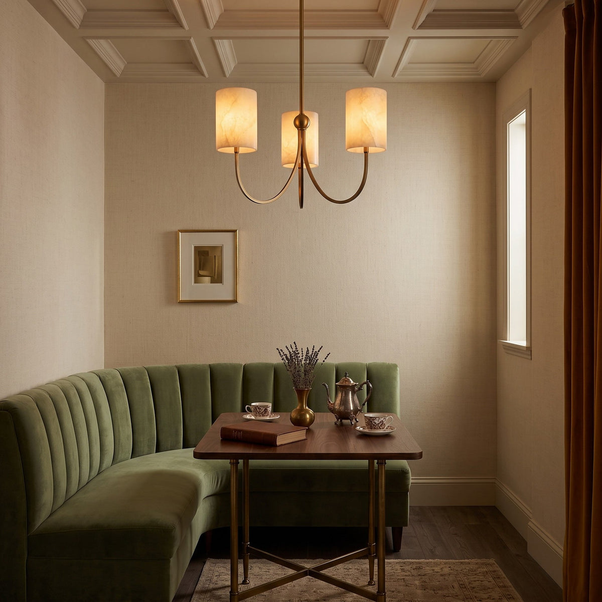 Radilum Velmora Alabaster Chandelier