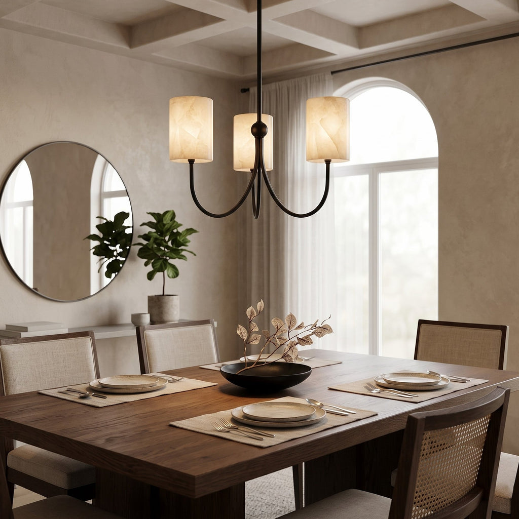 Radilum Velmora Alabaster Chandelier