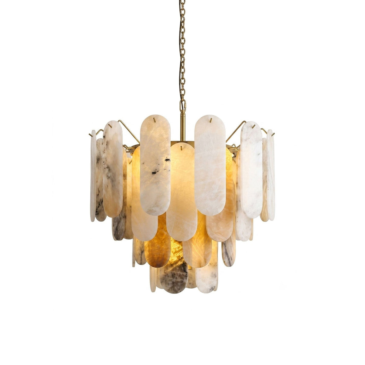 Radilum Vinci Alabaster Chandelier
