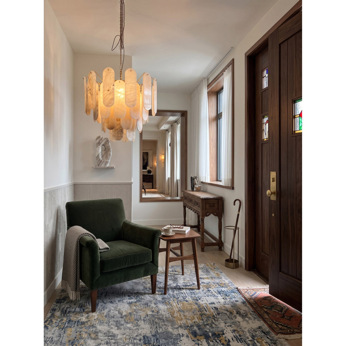 Radilum Vinci Alabaster Chandelier