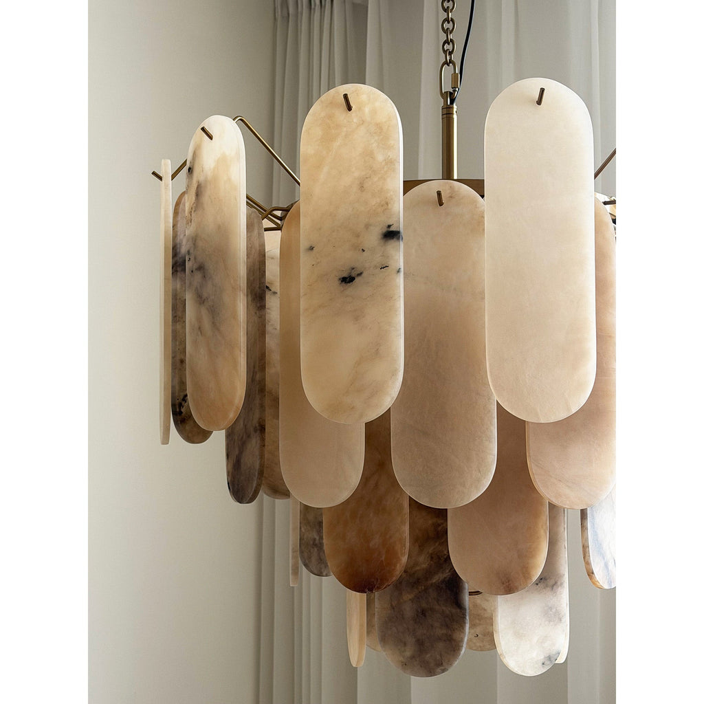 Radilum Vinci Alabaster Chandelier