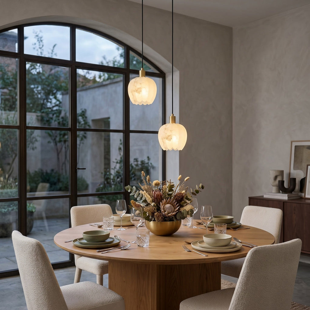 Radilum Lilin Alabaster Chandelier