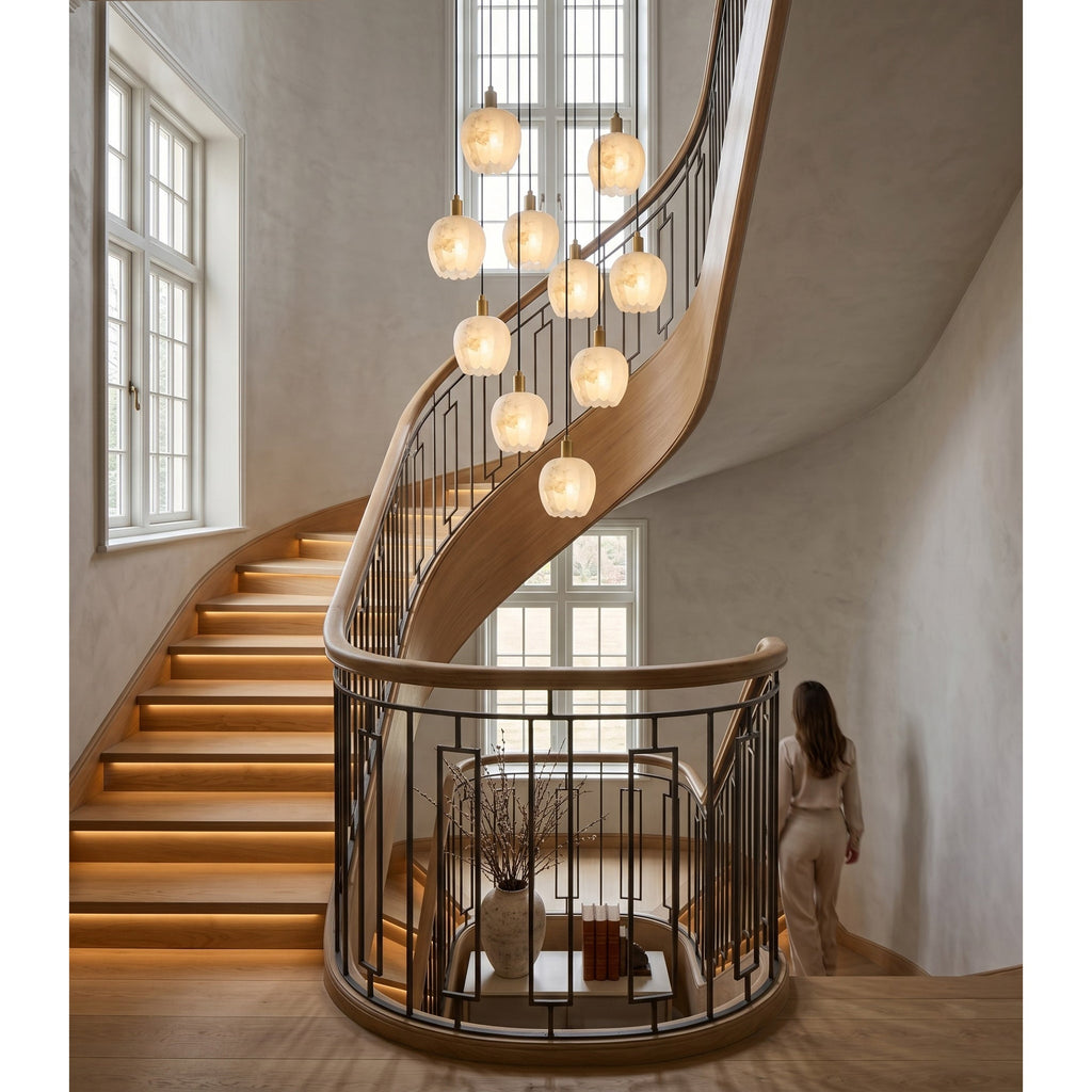 Radilum Lilin Alabaster Chandelier