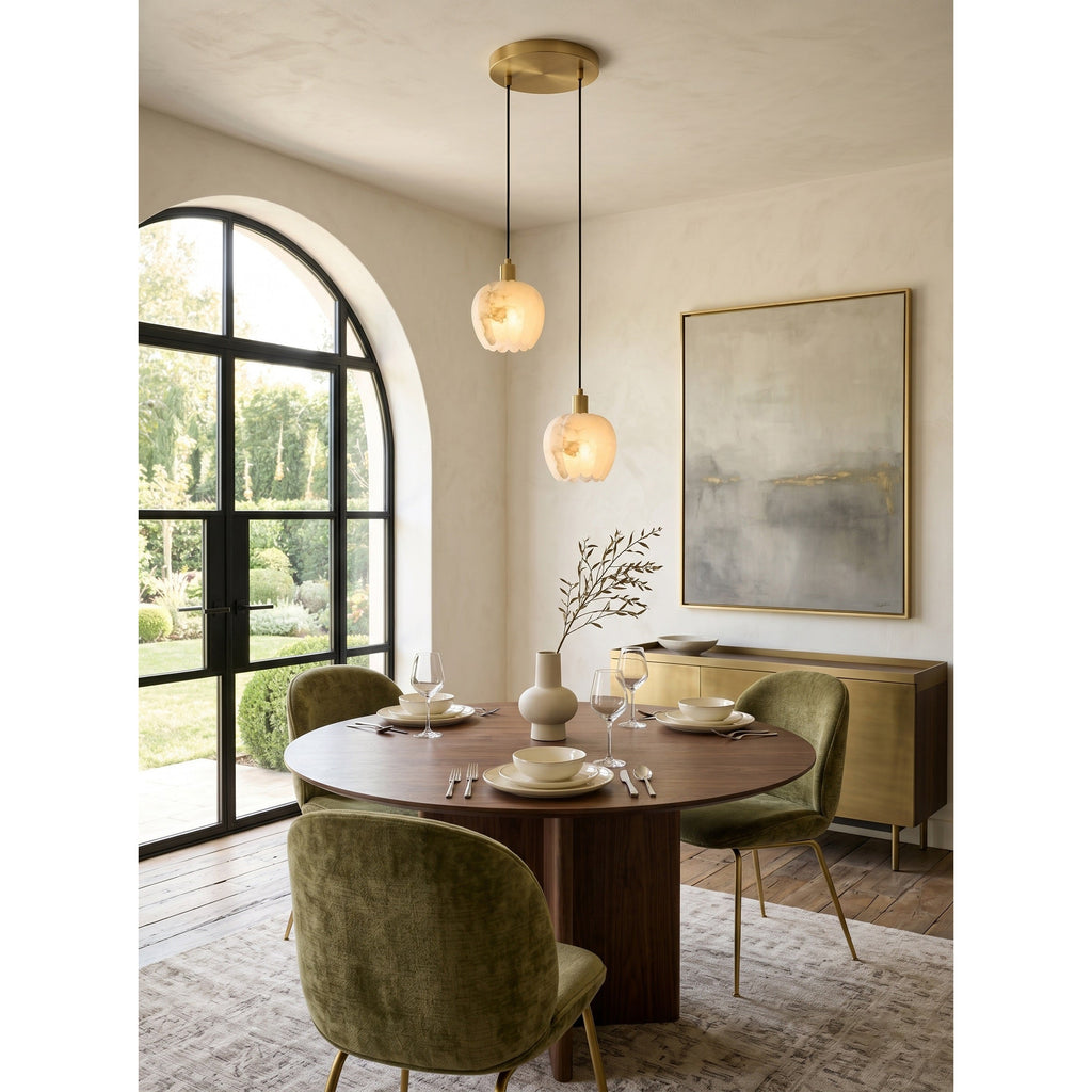 Radilum Lilin Alabaster Chandelier