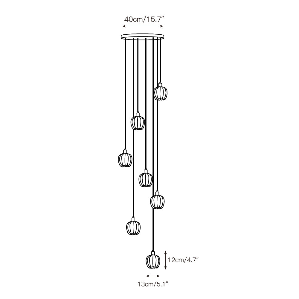 Radilum Lilin Alabaster Chandelier