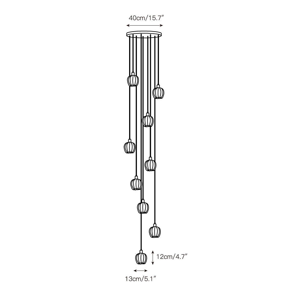 Radilum Lilin Alabaster Chandelier