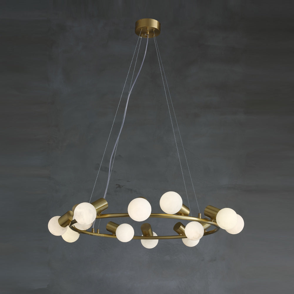 Radilum Raechelle Alabaster Chandelier