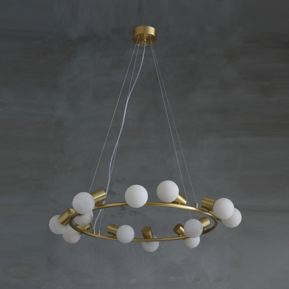 Radilum Raechelle Alabaster Chandelier