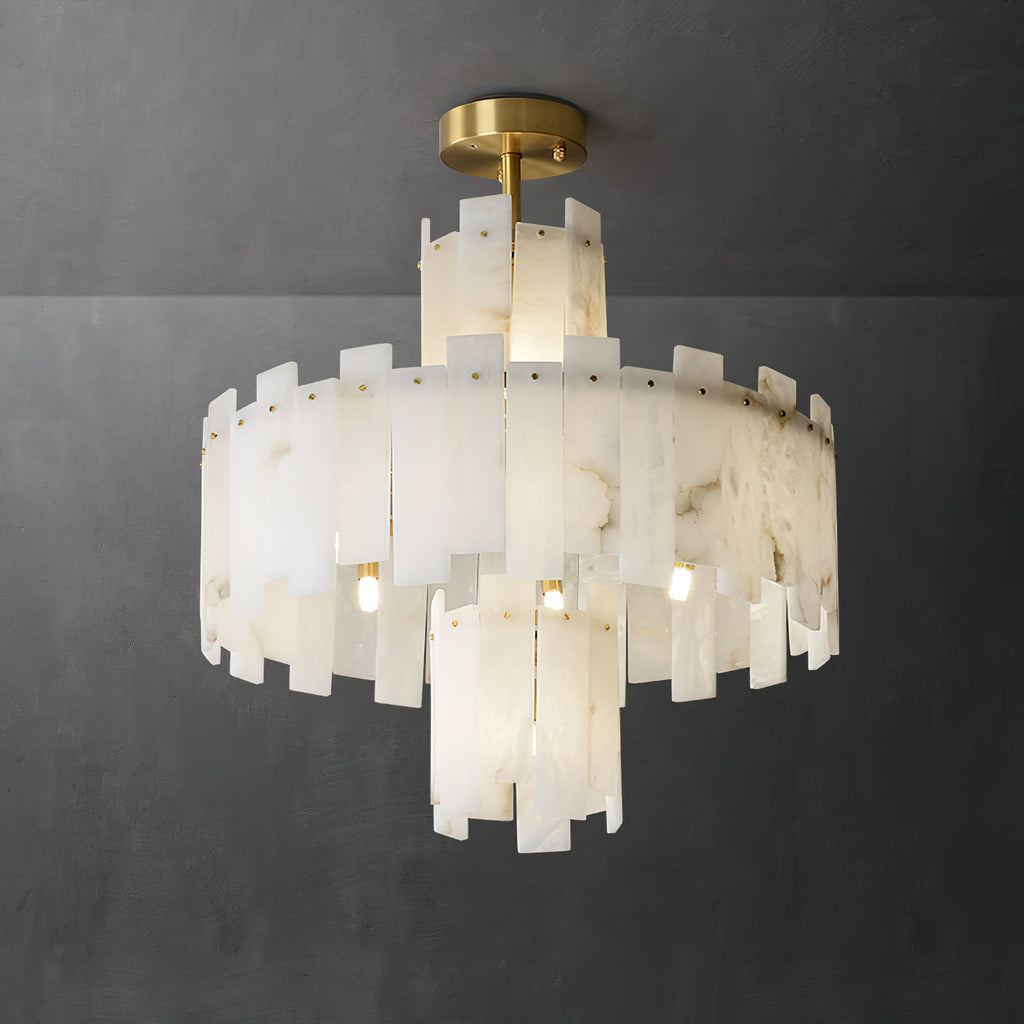 Radilum Regina Alabaster Chandelier