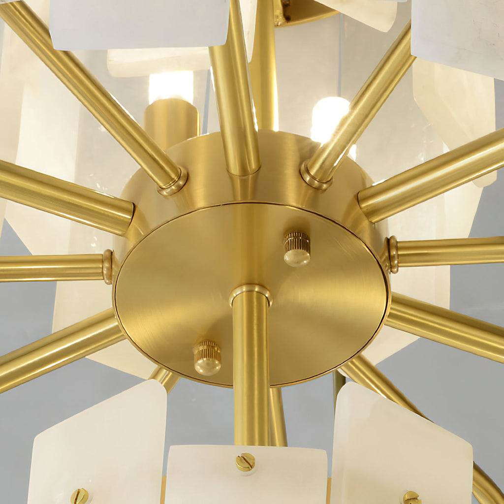 Radilum Regina Alabaster Chandelier