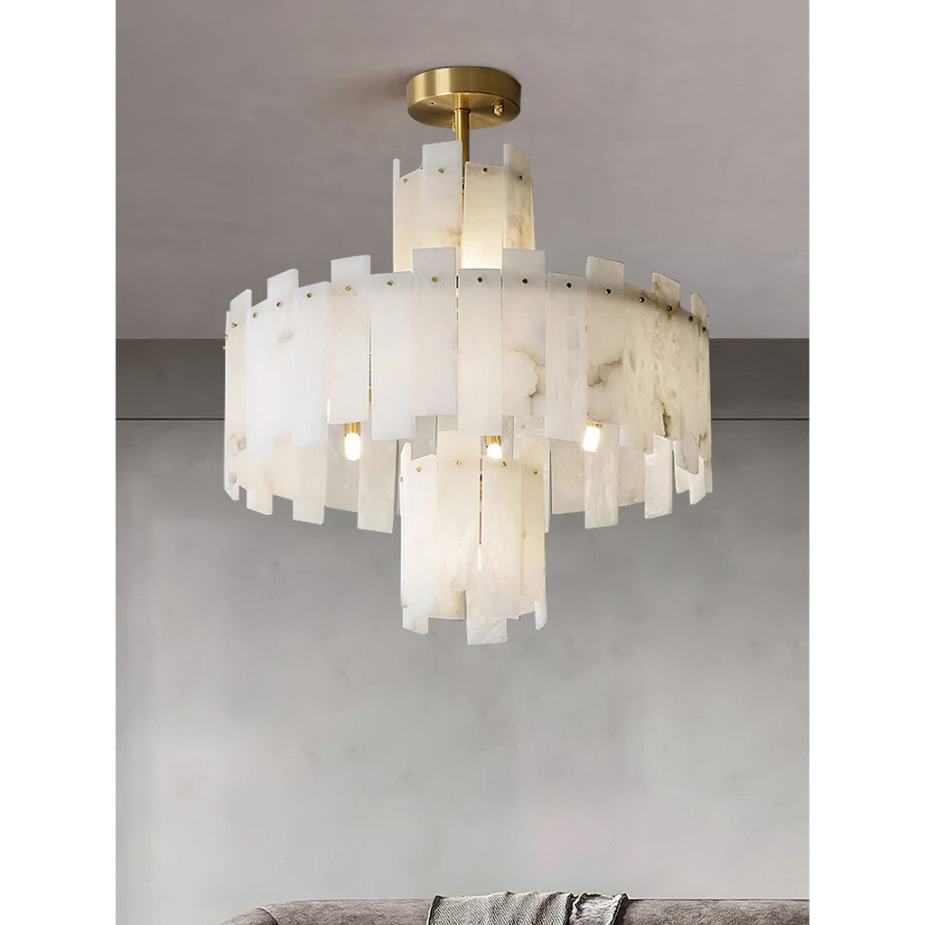 Radilum Regina Alabaster Chandelier