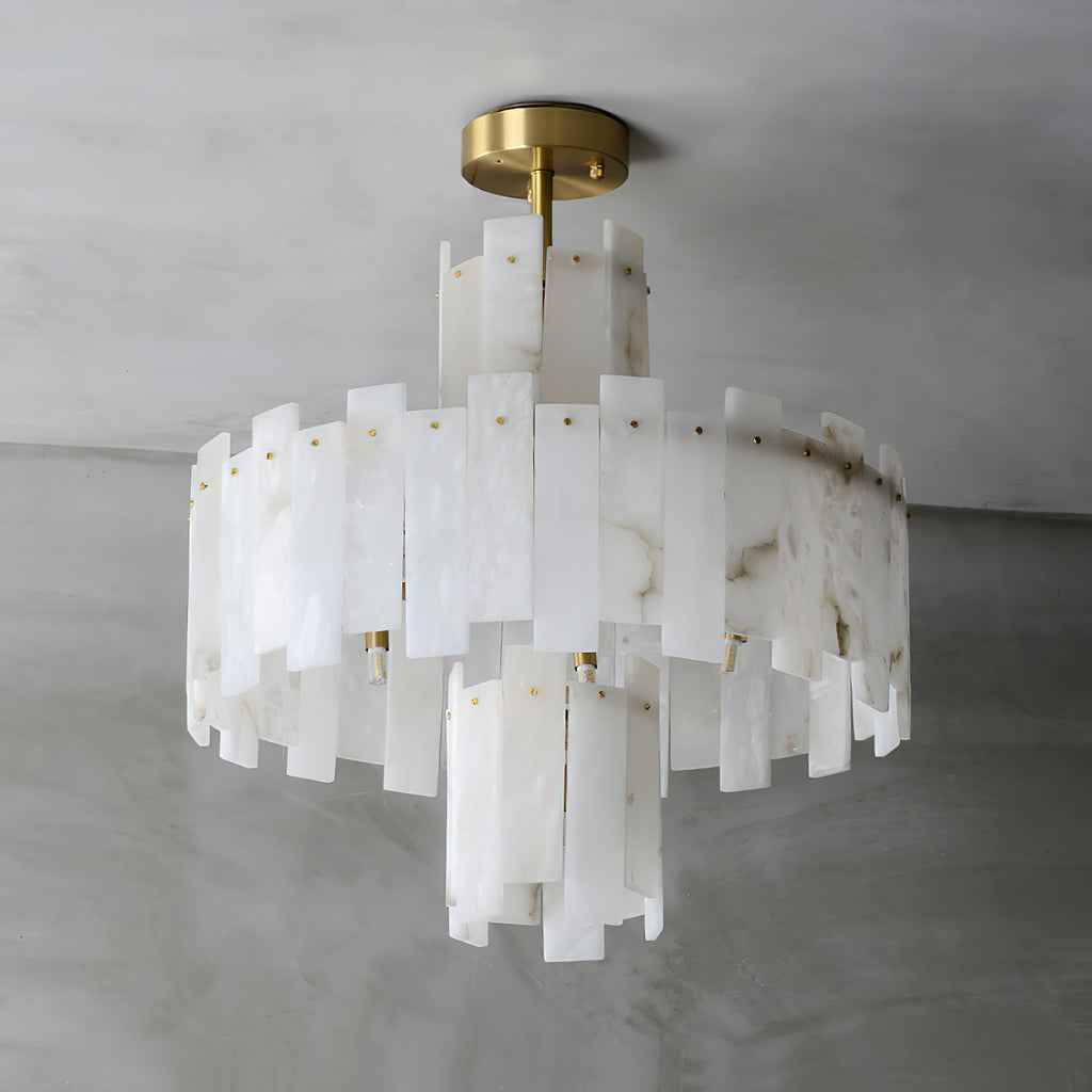 Radilum Regina Alabaster Chandelier
