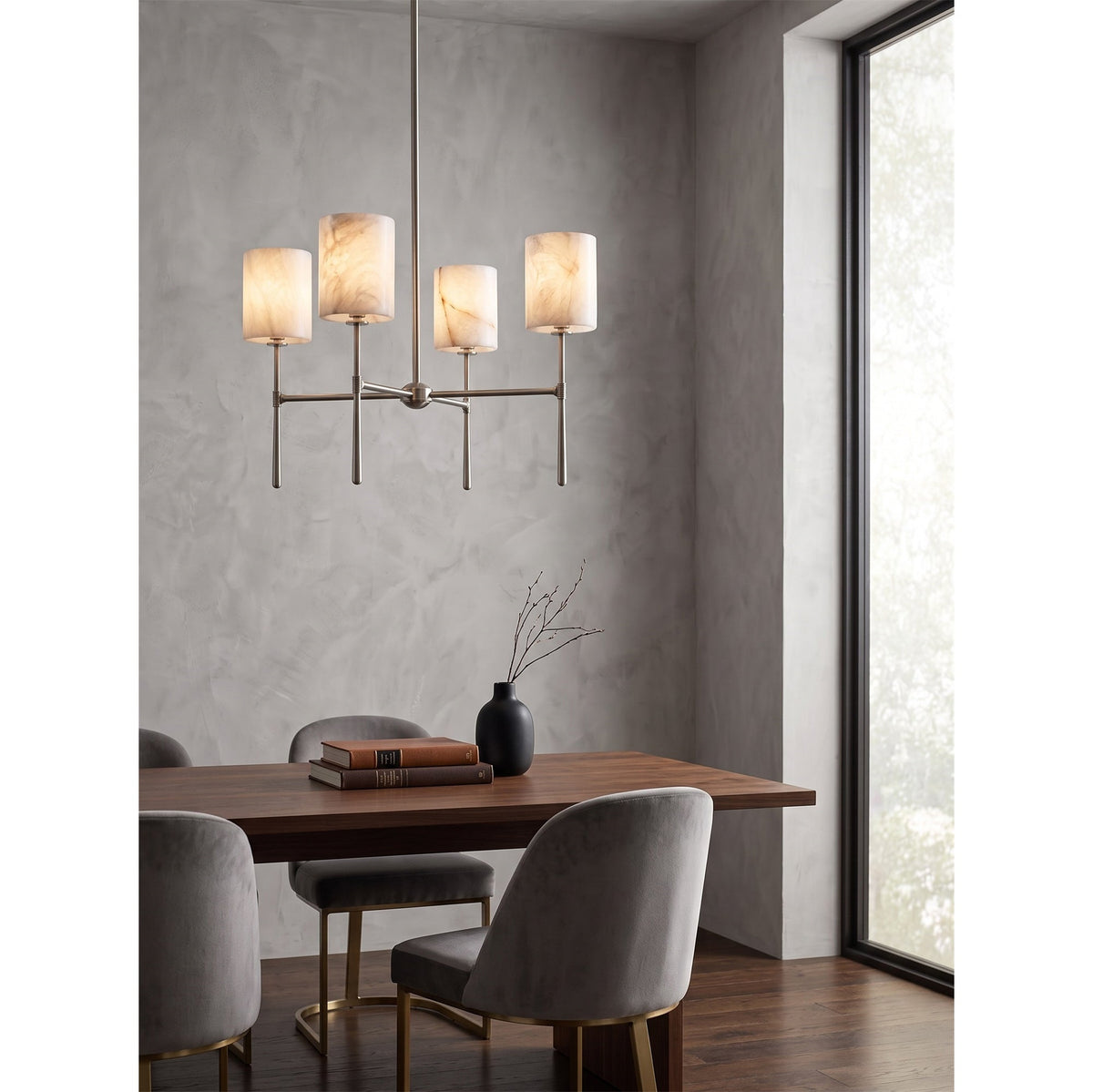 Radilum Rhodes Alabaster Chandelier