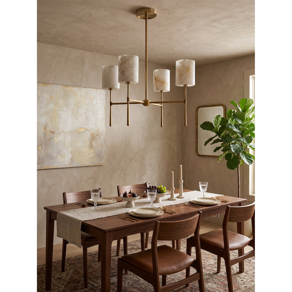 Radilum Rhodes Alabaster Chandelier