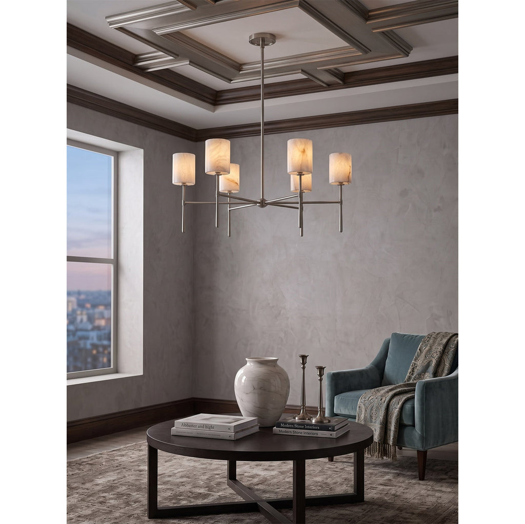 Radilum Rhodes Alabaster Chandelier