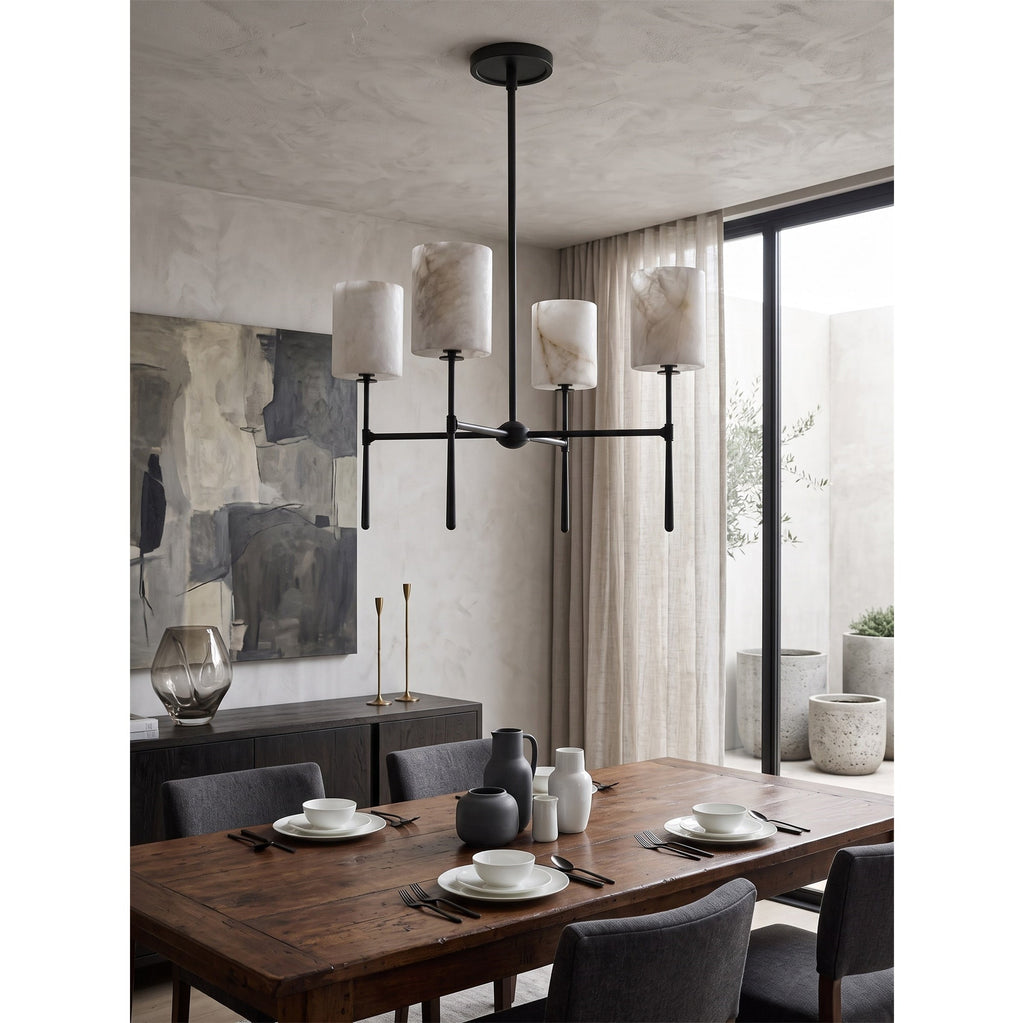 Radilum Rhodes Alabaster Chandelier