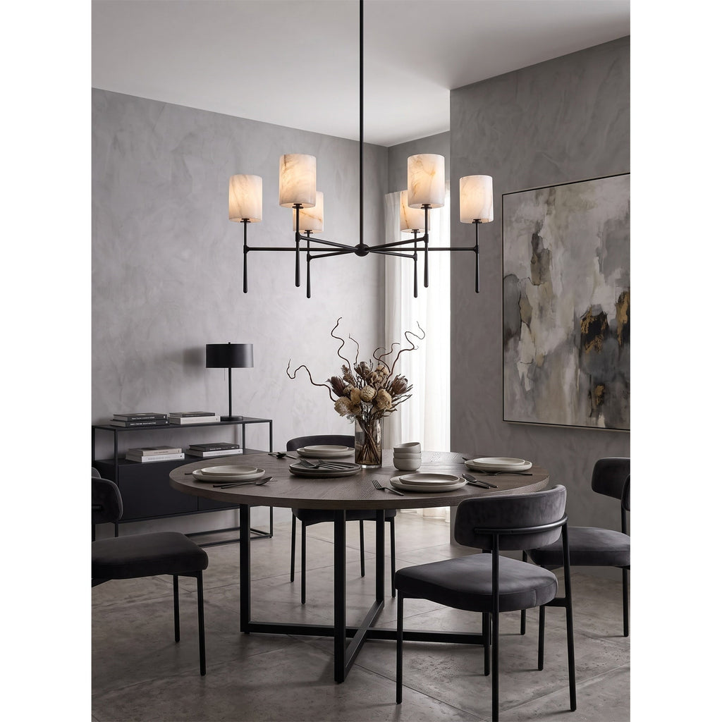 Radilum Rhodes Alabaster Chandelier