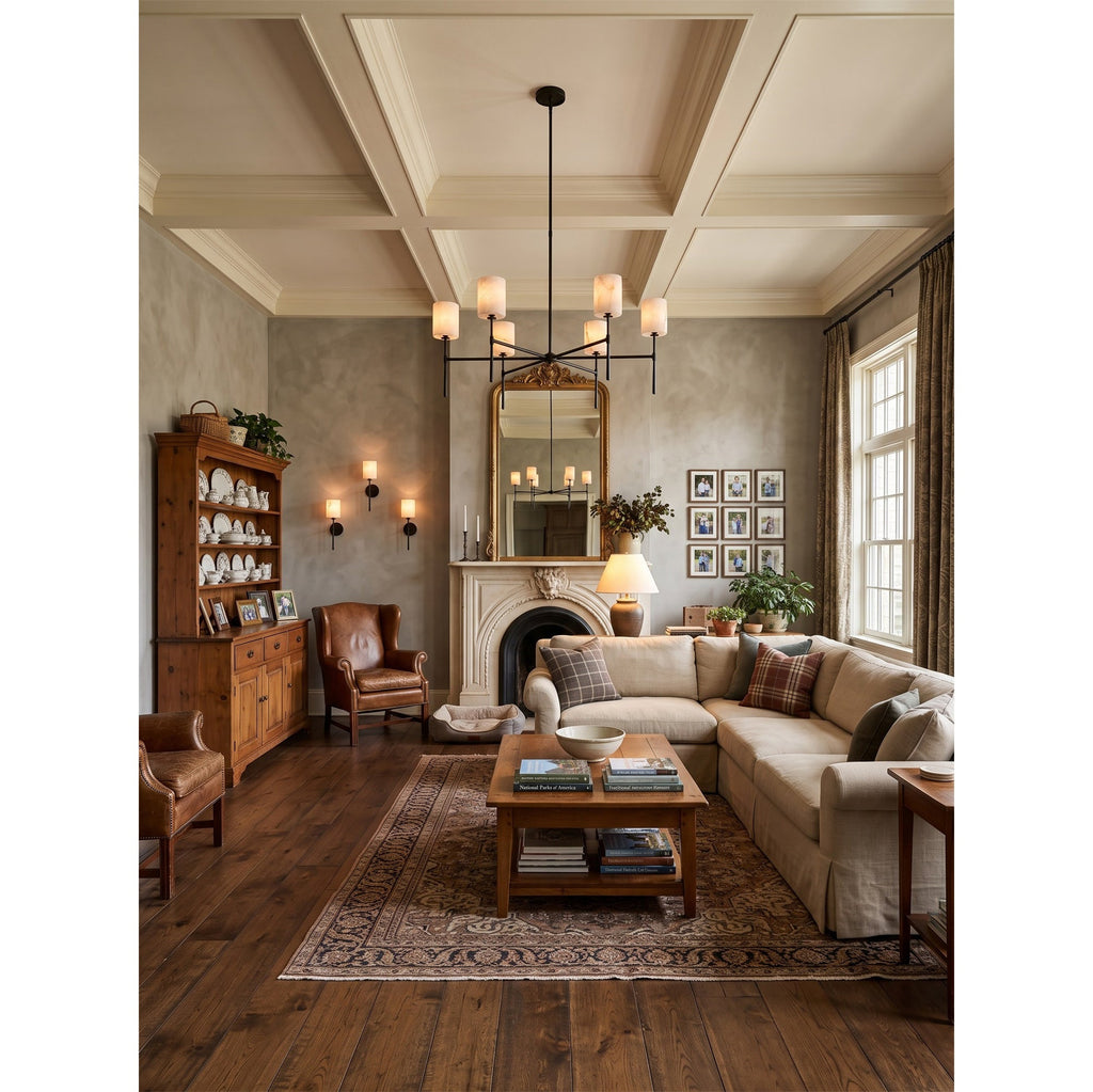 Radilum Rhodes Alabaster Chandelier