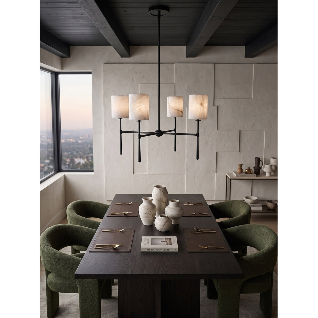 Radilum Rhodes Alabaster Chandelier