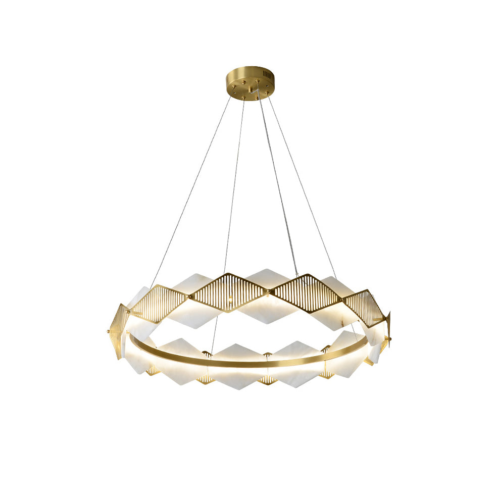 Radilum Rote Alabaster Chandelier