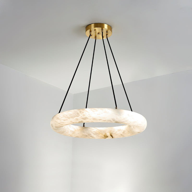 Radilum Scarlett Alabaster Chandelier