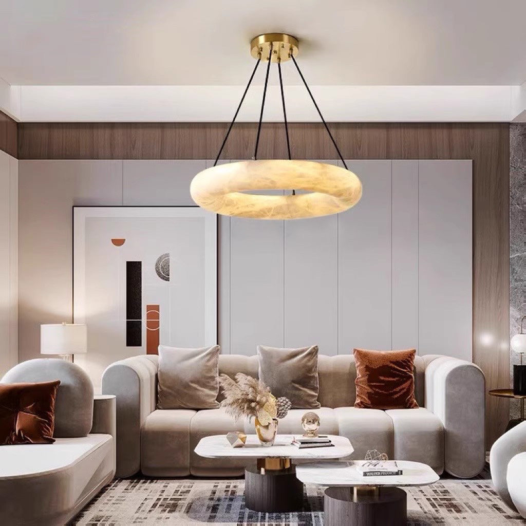 Radilum Scarlett Alabaster Chandelier
