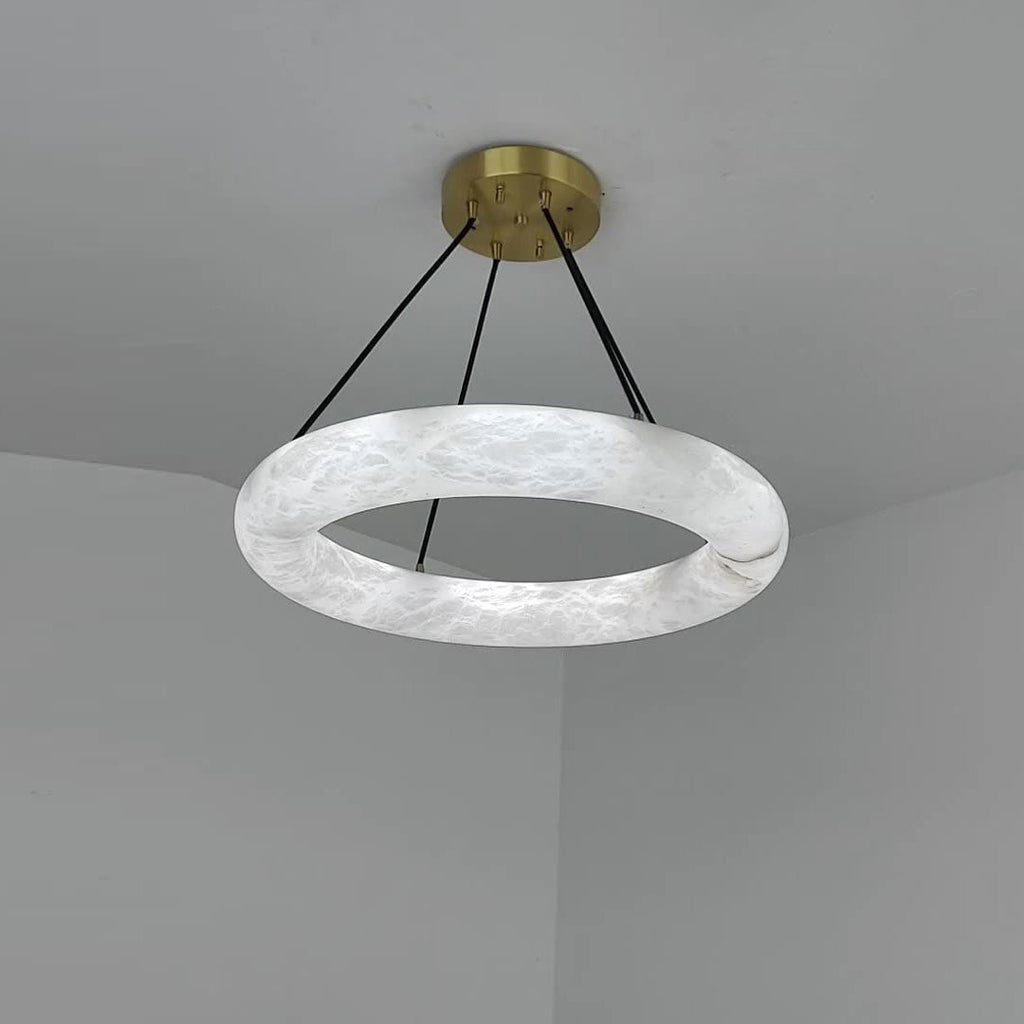 Radilum Scarlett Alabaster Chandelier