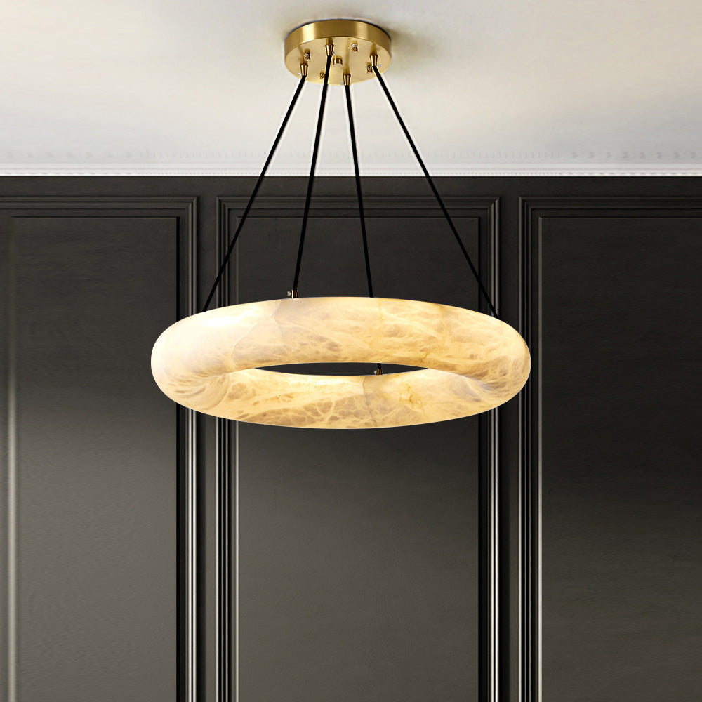 Radilum Scarlett Alabaster Chandelier