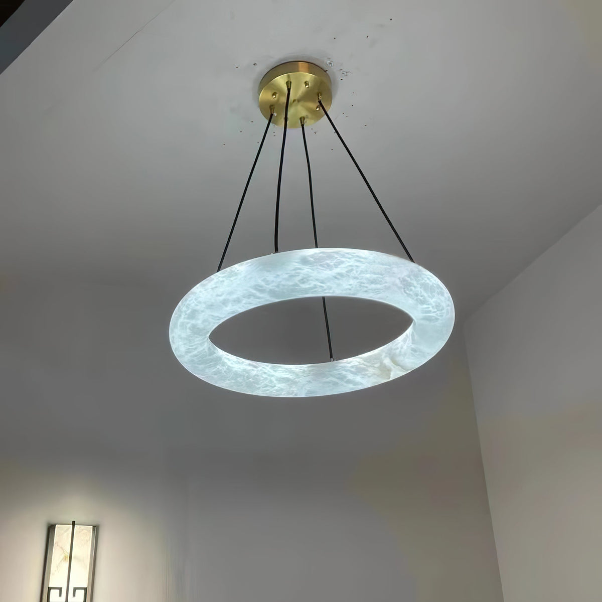 Radilum Scarlett Alabaster Chandelier