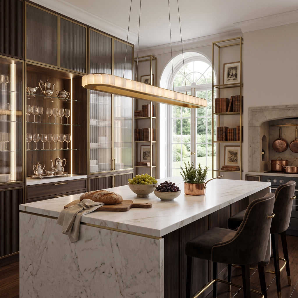 Radilum Segovia Alabaster Chandelier