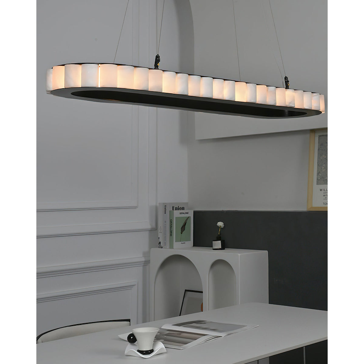 Radilum Segovia Alabaster Chandelier