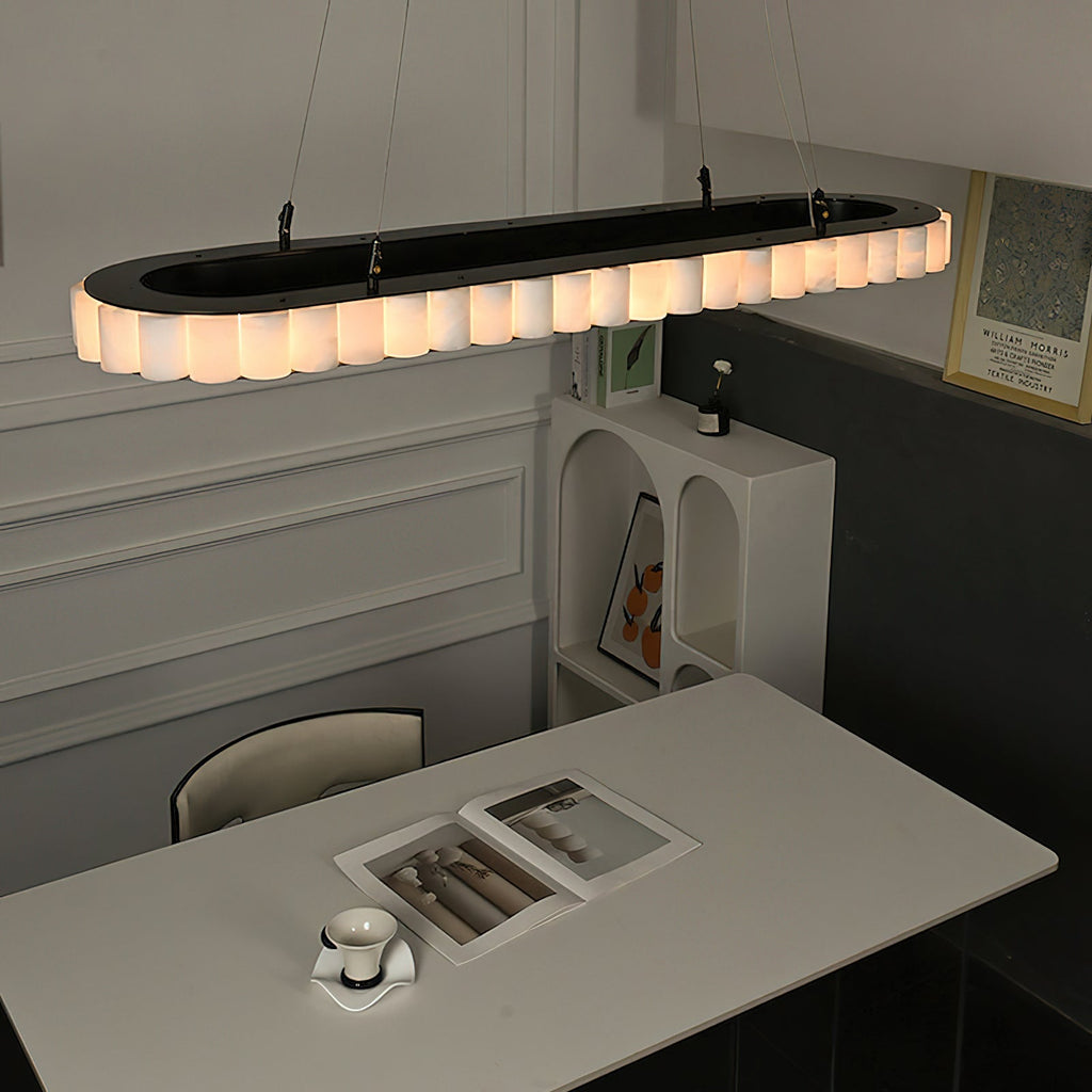 Radilum Segovia Alabaster Chandelier