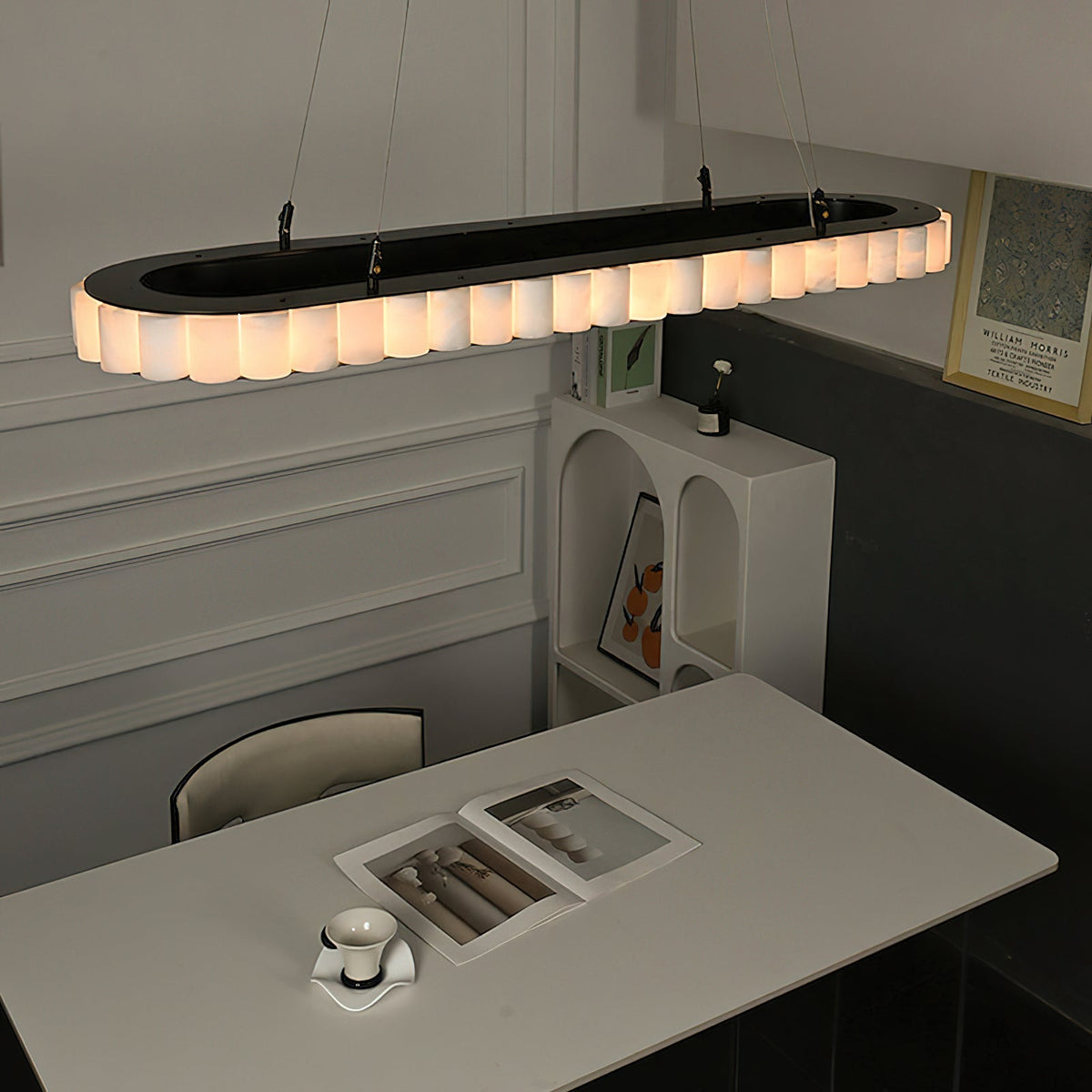 Radilum Segovia Alabaster Chandelier