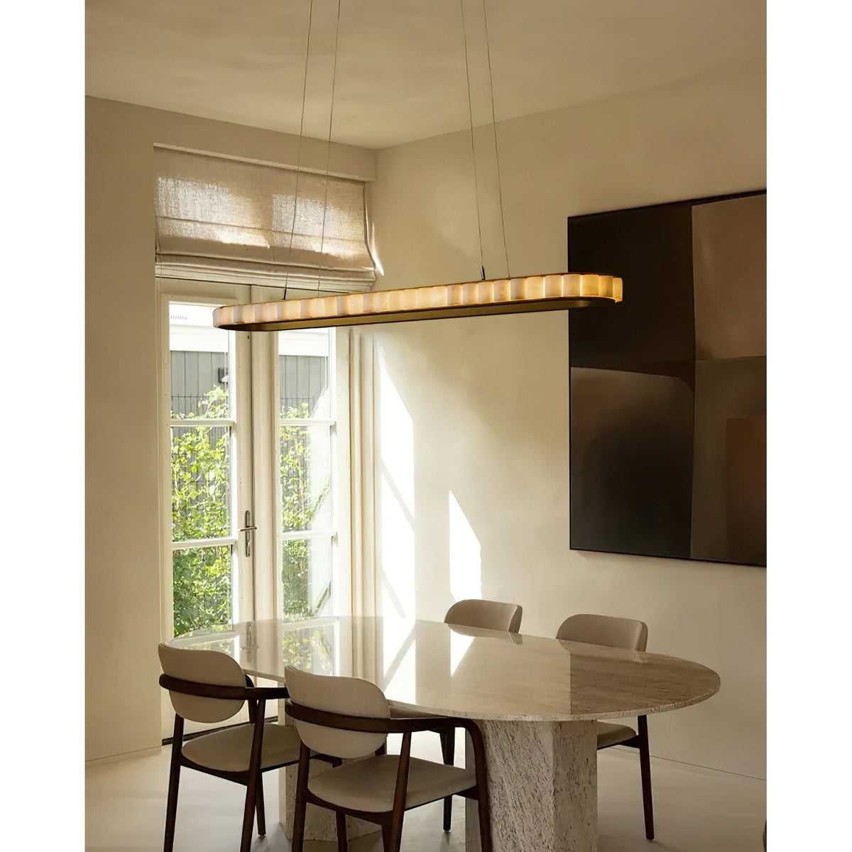 Radilum Segovia Alabaster Chandelier