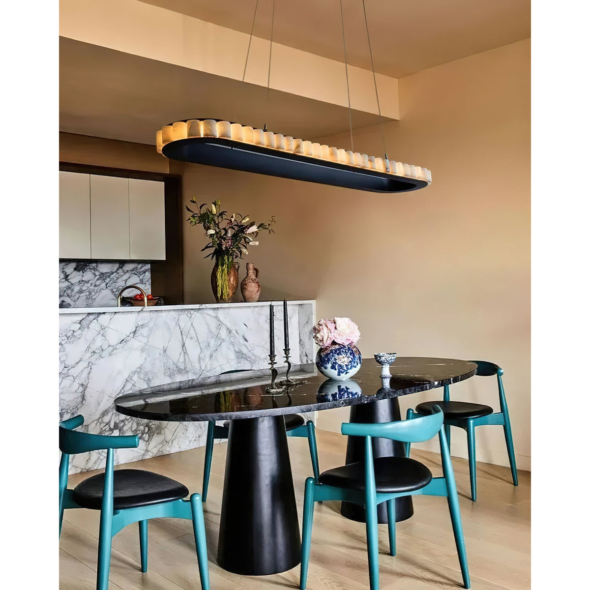 Radilum Segovia Alabaster Chandelier