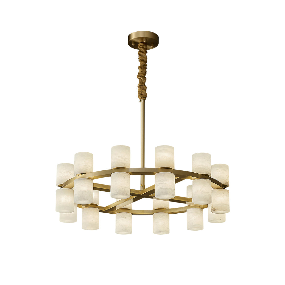 Radilum Tabitha Alabaster Chandelier