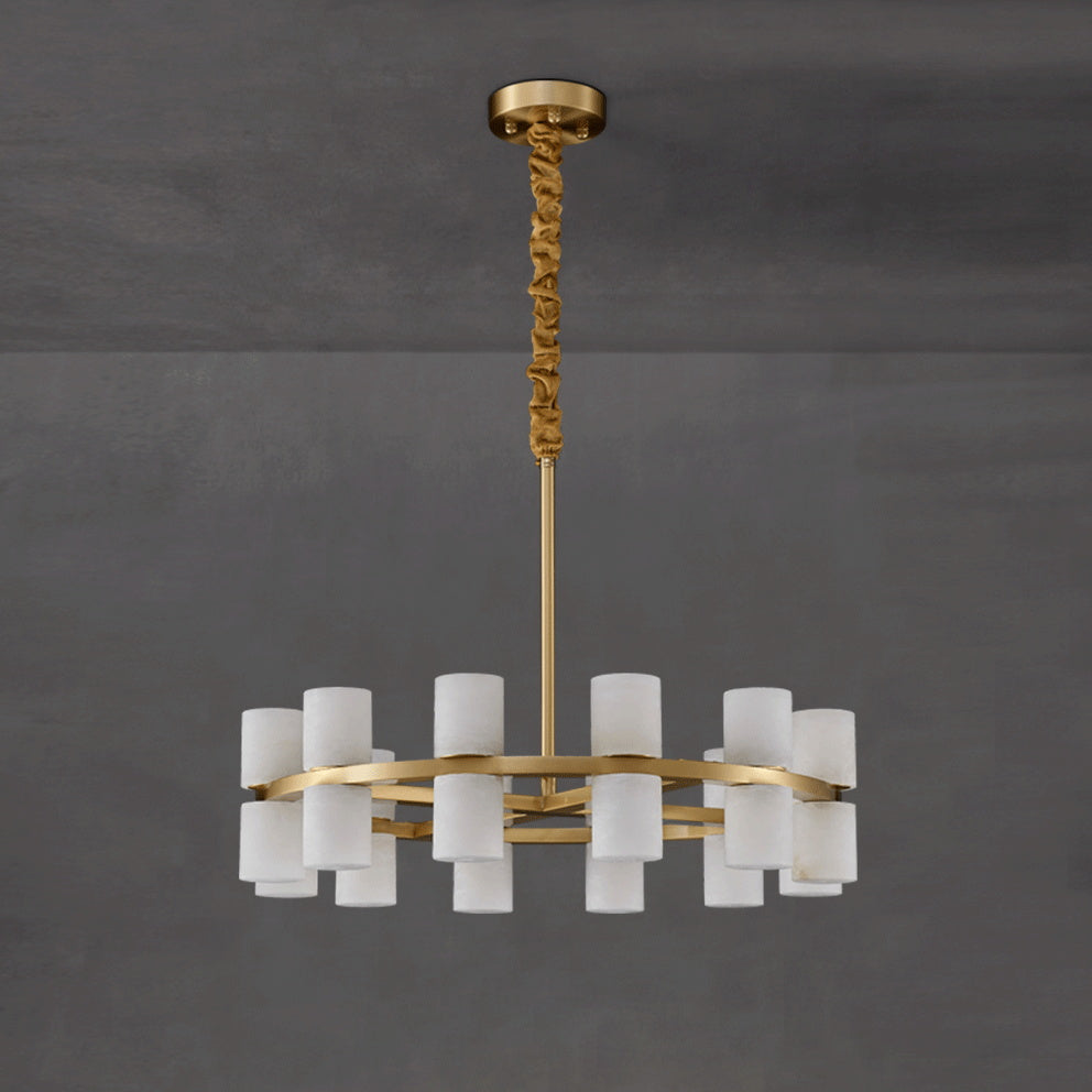 Radilum Tabitha Alabaster Chandelier