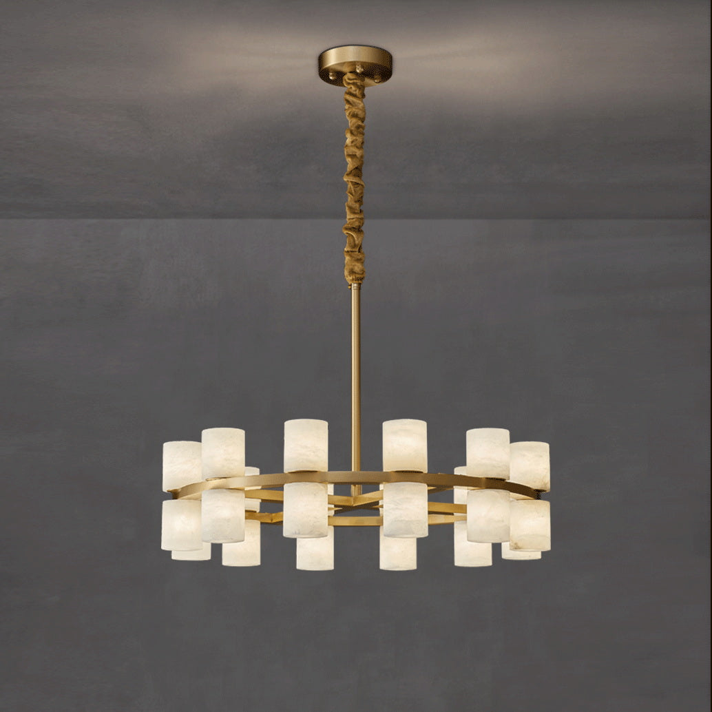Radilum Tabitha Alabaster Chandelier