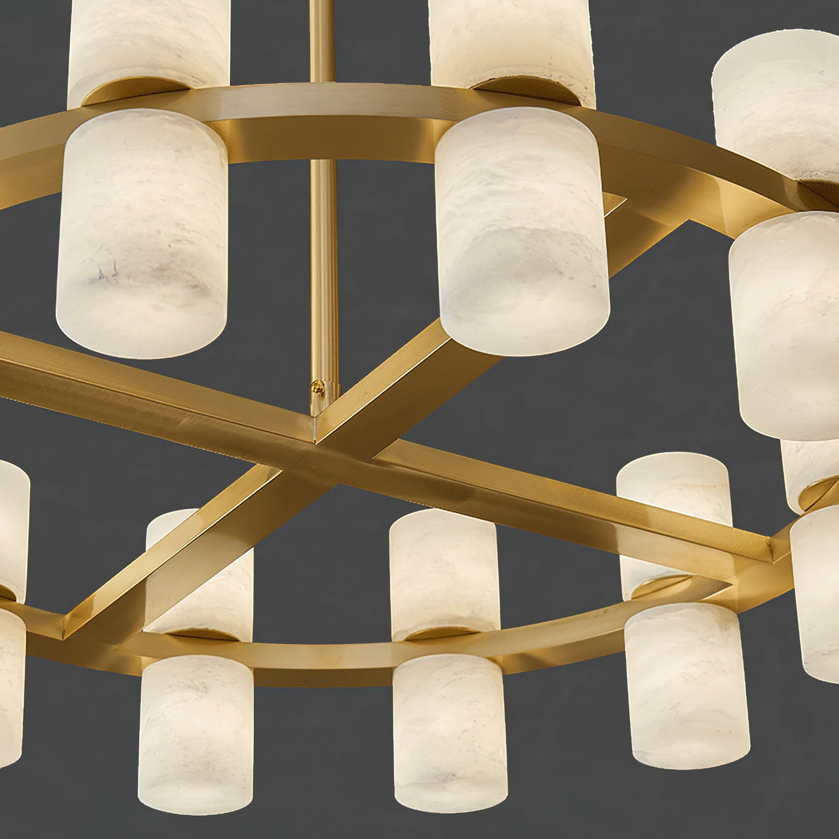 Radilum Tabitha Alabaster Chandelier