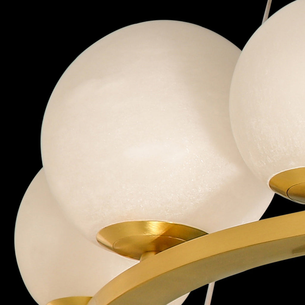 Radilum Tagliato Alabaster Chandelier