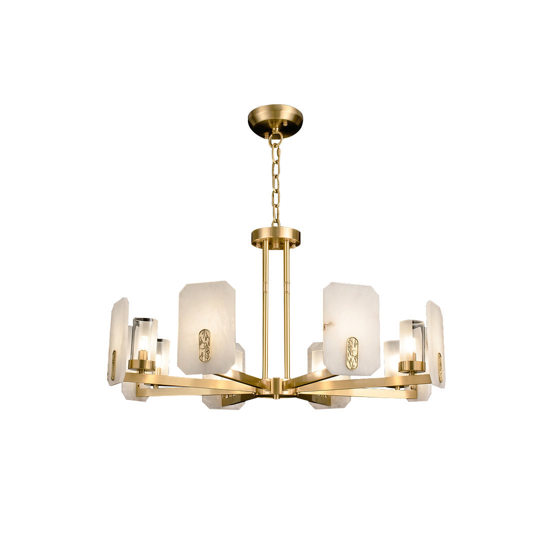 Radilum Upton Alabaster Chandelier