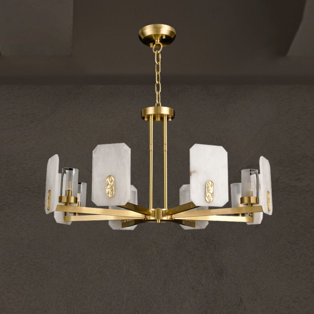 Radilum Upton Alabaster Chandelier