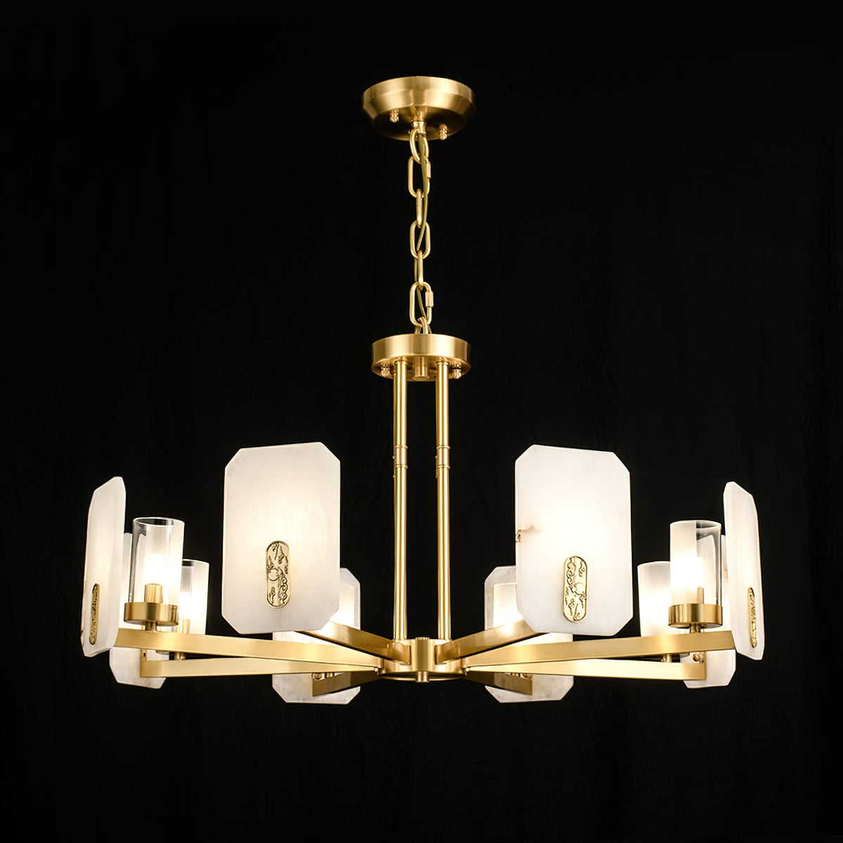 Radilum Upton Alabaster Chandelier