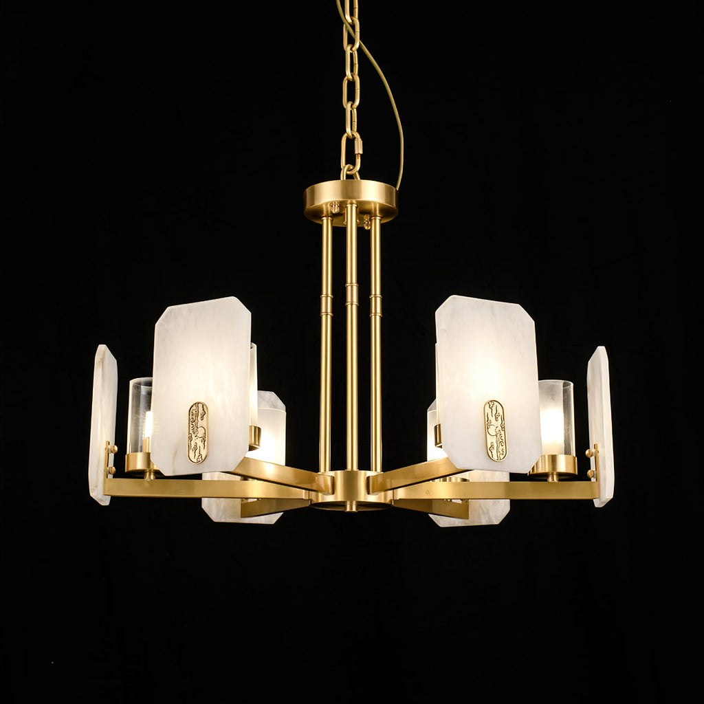 Radilum Upton Alabaster Chandelier