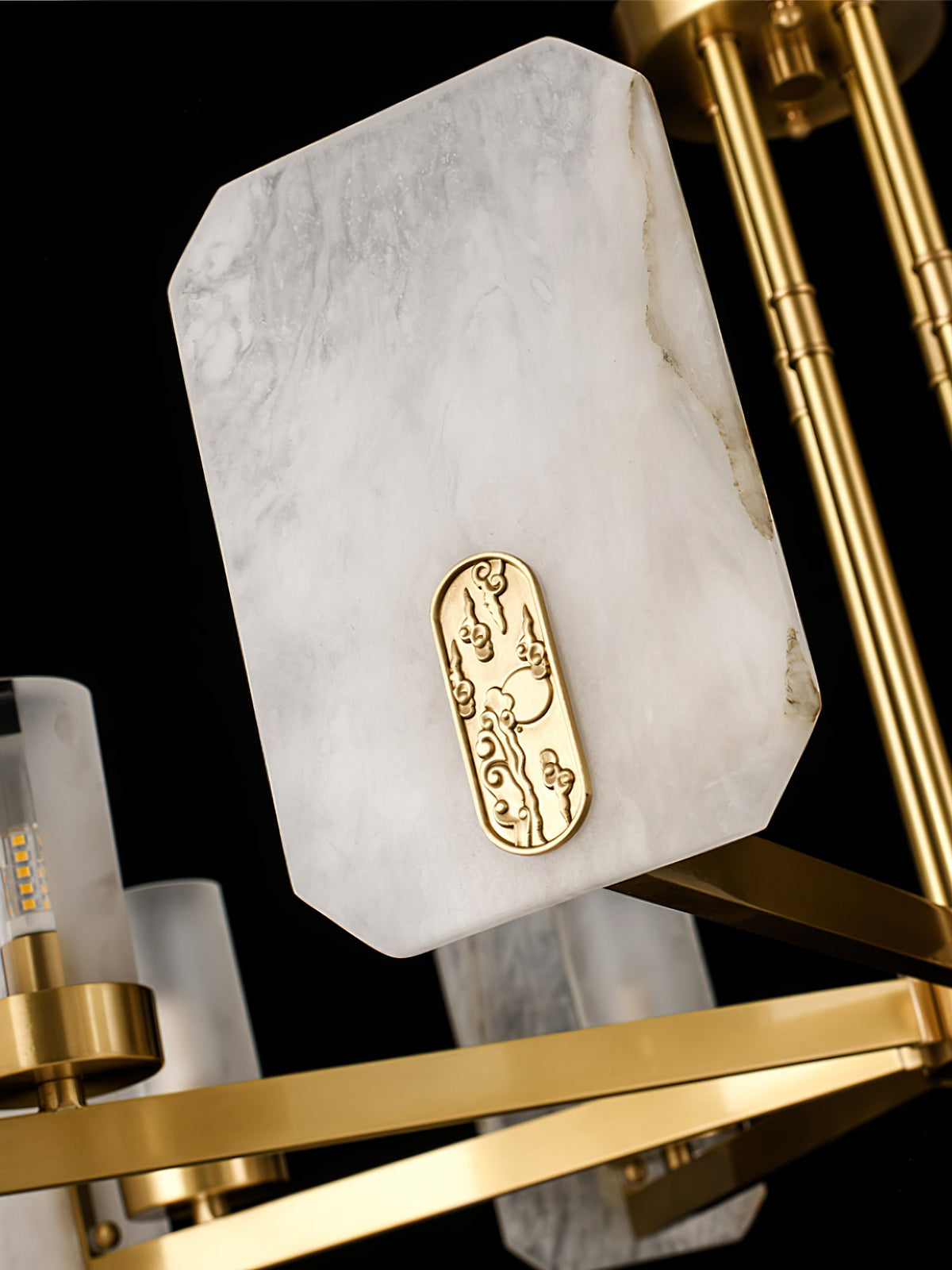 Radilum Upton Alabaster Chandelier