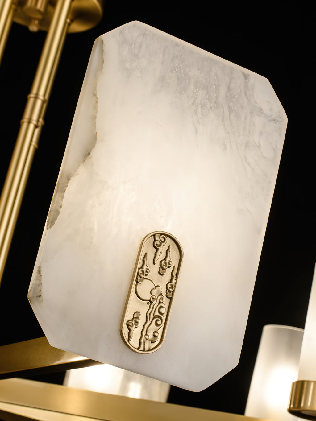 Radilum Upton Alabaster Chandelier
