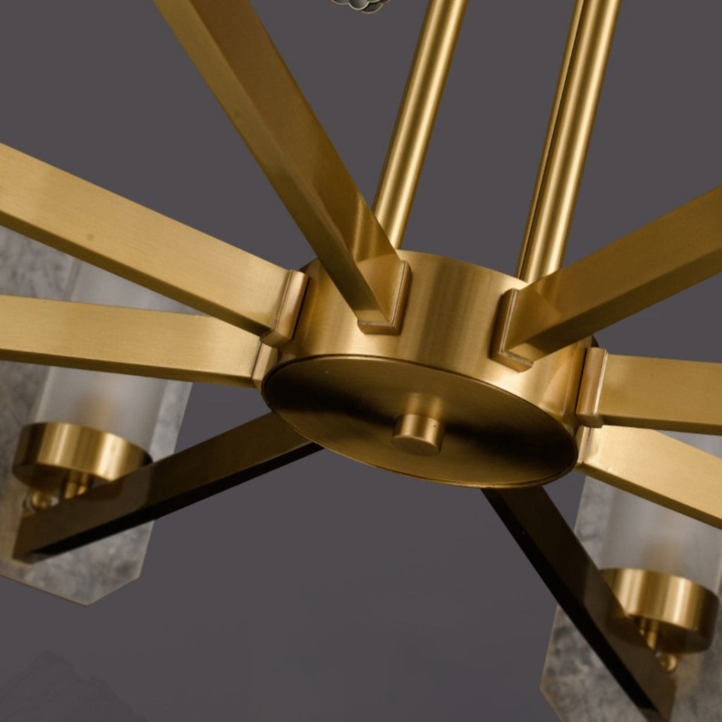 Radilum Upton Alabaster Chandelier