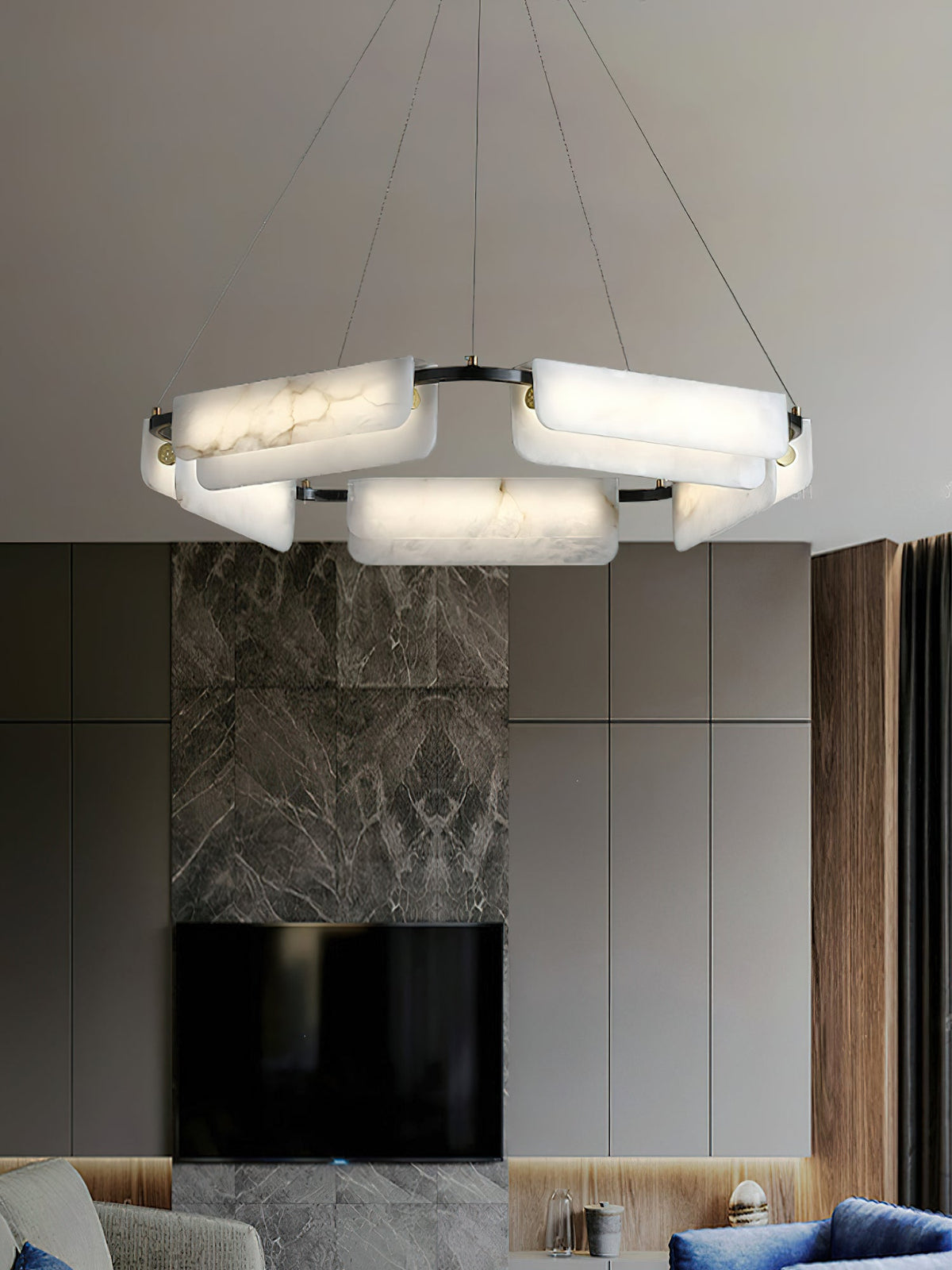 Radilum Years Alabaster Chandelier